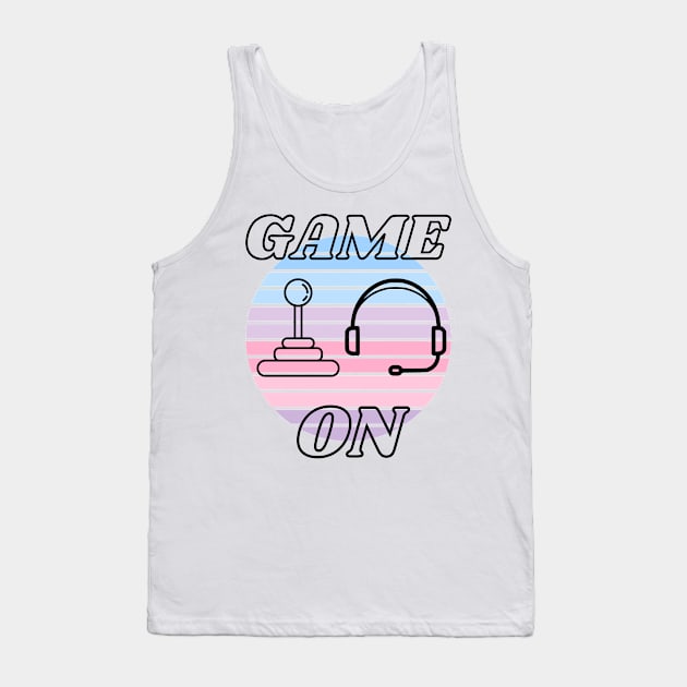 Game On Tank Top by Cuore Blu